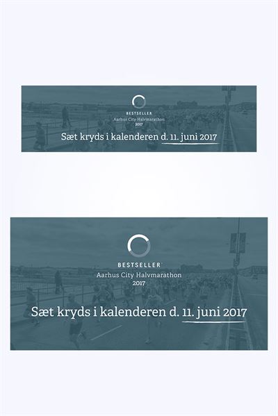 Stofbanner i valgfri størrelse