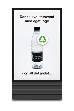 Abribus plakat - digital tryk