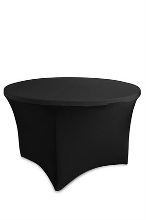 Borddug til Event Klapbord Rundt Ø122 cm. - Hvid el. sort