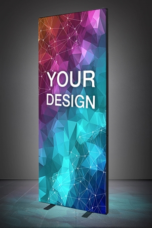 Display LED Lightbox Connect Black 100x250 cm