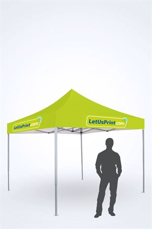 Pop-up telt i 3 x 3 m - fra LetUsPrint-com