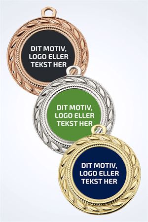 Medalje med eget logo - design selv din medalje