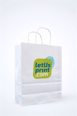 Papirspose med logo tryk - ideel som goodie bag