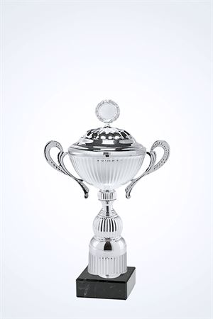 Pokal Chicago i Sølv - 41 cm høj pokal