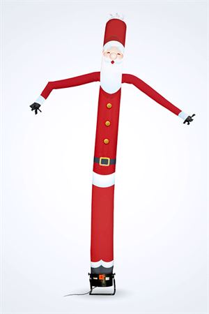 Sky Dancer som Julemanden komplet sæt fra LetUsPrint-com