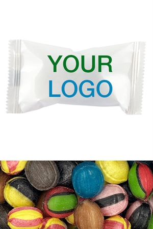 Bolsjer med logo - Flow