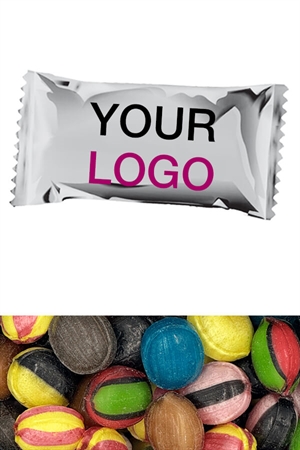 Bolsjer med logo - Flow