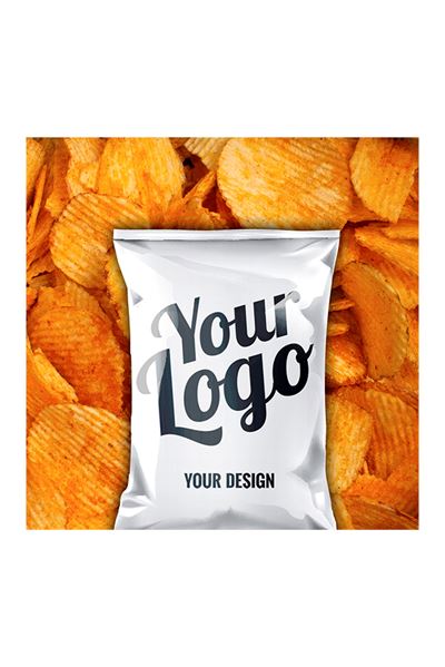 BBQ Chips med logo (25g) - 500 stk.