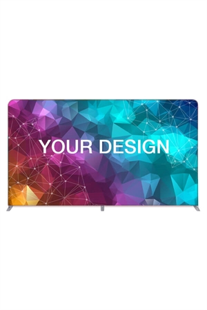 Messevæg - Display Zipper Straight