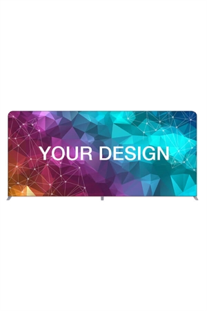 Messevæg - Display Zipper Straight