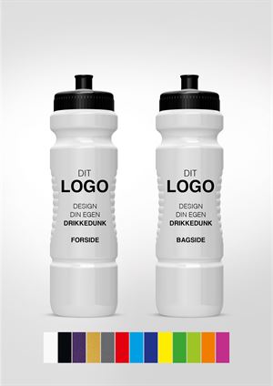 Drikkedunk med logo 1000 ml