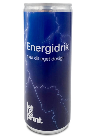 Energidrik med logo