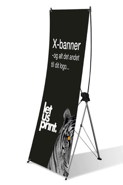 X-banner Display