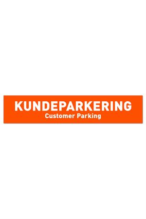Skilteplader med enkeltsidet tryk (4+0)