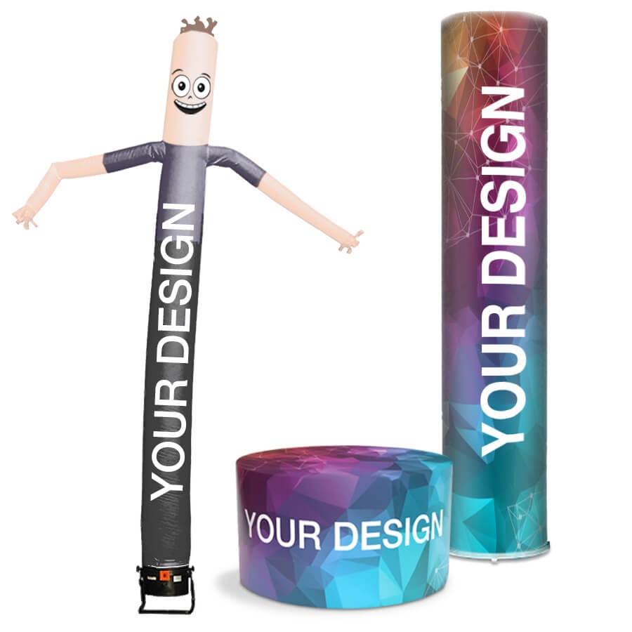 Oppustelige reklameprodukter