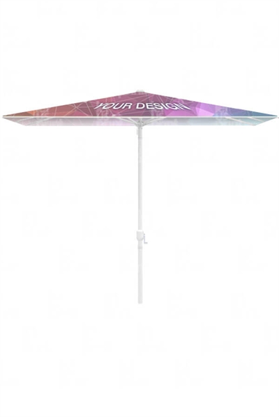 Parasol med hejs - Kvadratisk - 300 cm
