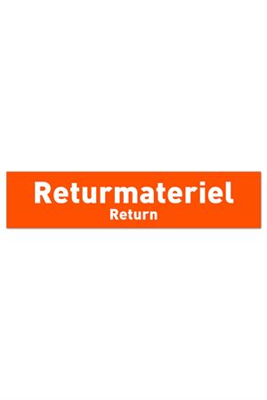 Skilteplader med enkeltsidet tryk (4+0)