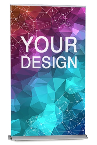 Roll-up banner Premium, 150 x 200 cm - Få jeres design eller logo på flotte roll-up bannere til ethvert formål. Vælge mellem flere størrelser