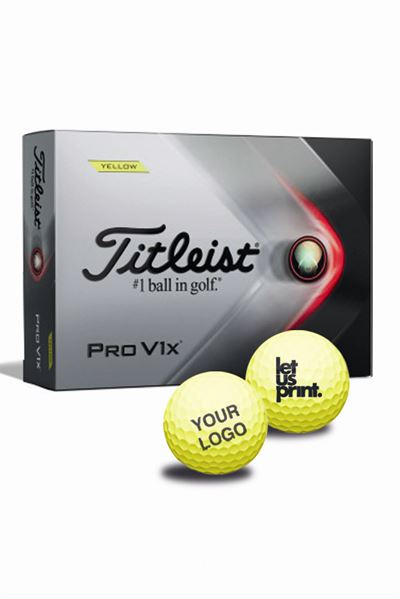 Golfbold med logo - Titleist Pro V1x -